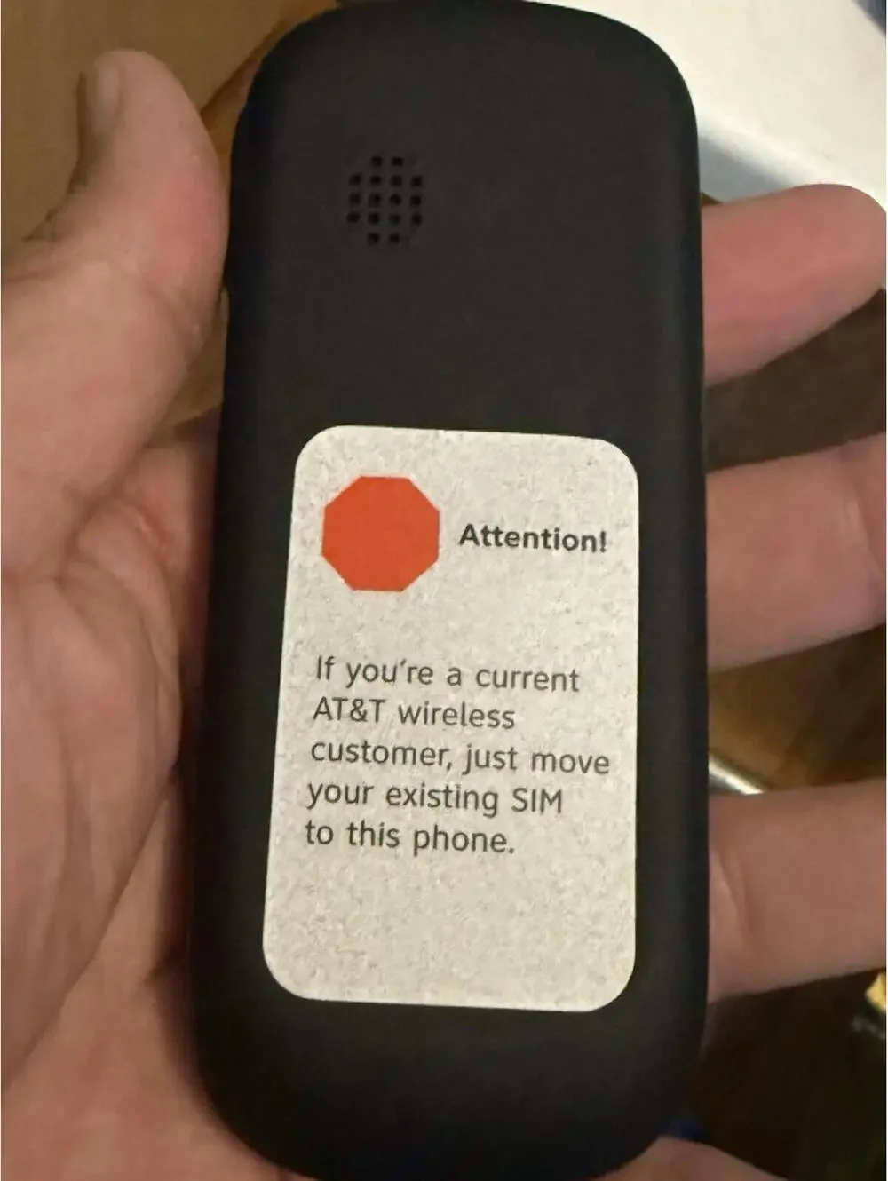 AT&T Alcatel OT510A CELL W/power Cord , Battery, ( Not Working )